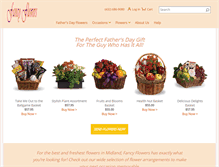 Tablet Screenshot of fancyflowers.net